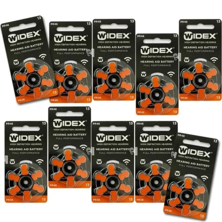 Widex 13 (PR48) Oranje hoorbatterij voordeelpakket (60x)